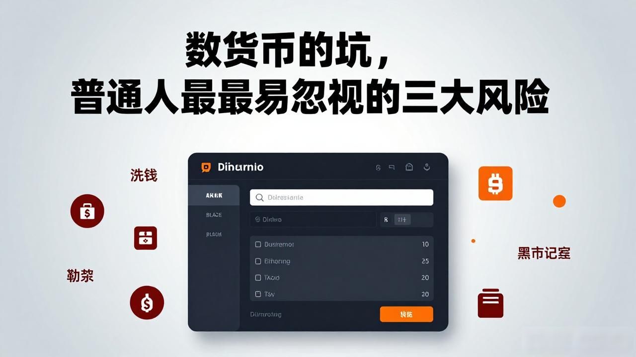 数字货币的坑，普通人最容易忽视的三大风险