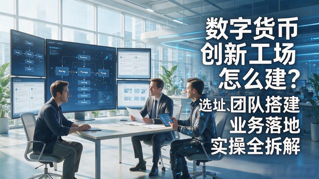 数字货币创新工场怎么建？选址、团队搭建、业务落地实操全拆解