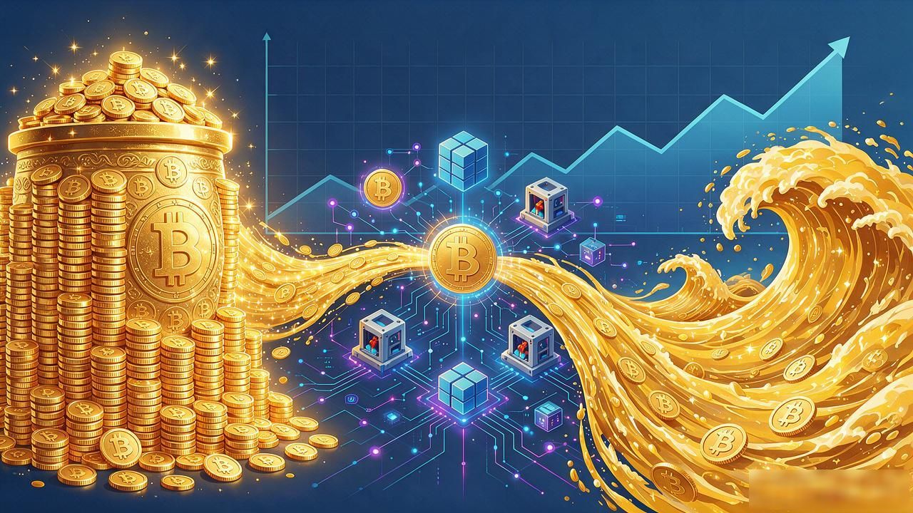传统养老金配置数字资产对冲通胀_比特币ETF持续吸金机构资金重新定价_巨额资金流入数字货币