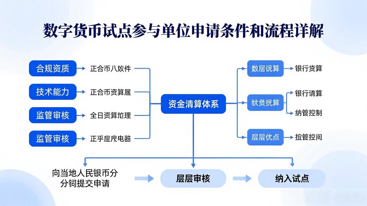 数字货币试点参与单位申请条件和流程详解