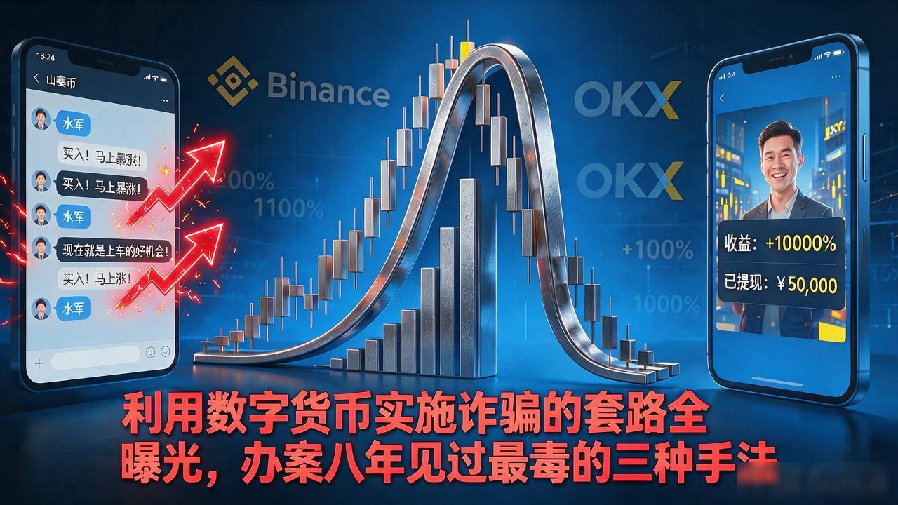 利用数字货币实施诈骗的套路全曝光，办案八年见过最毒的三种手法