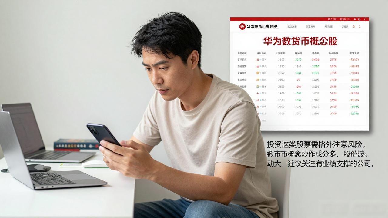 华为数字货币概念股，普通人怎么买？