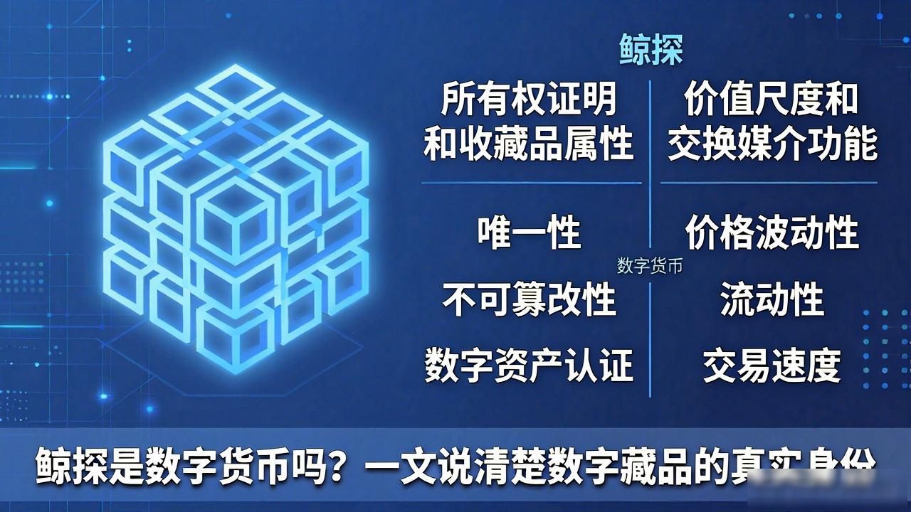鲸探是数字货币吗？一文说清楚数字藏品的真实身份
