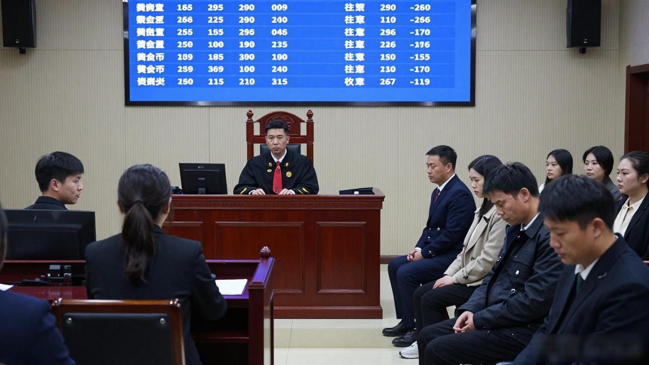 数字货币诈骗审判 案子判多重