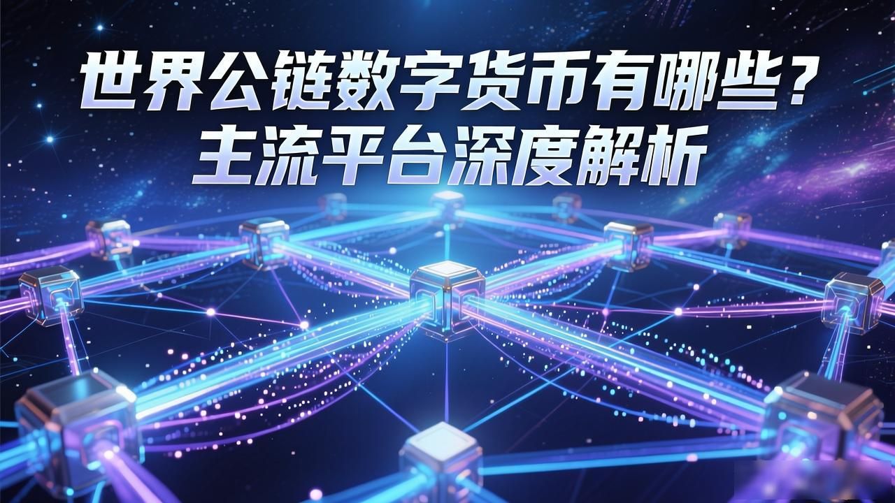 世界公链数字货币有哪些？主流平台深度解析