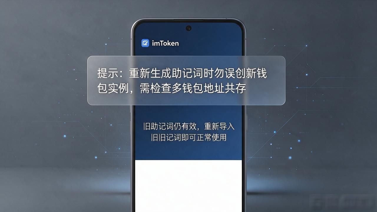 imtoken升级助记词怎么更新 钱包备份换新攻略