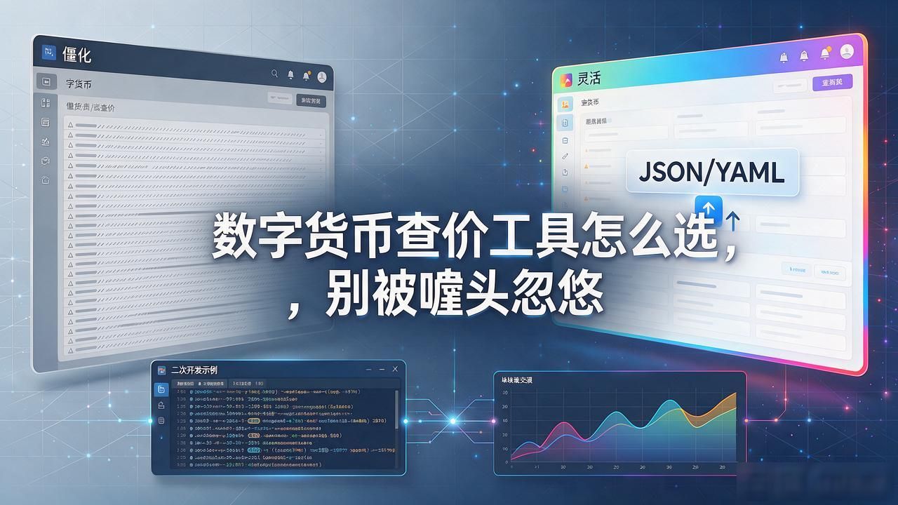 数字货币查价工具怎么选，别被噱头忽悠