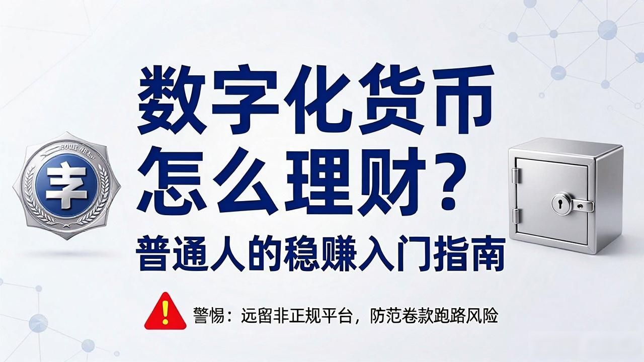 数字化货币怎么理财？普通人的稳赚入门指南