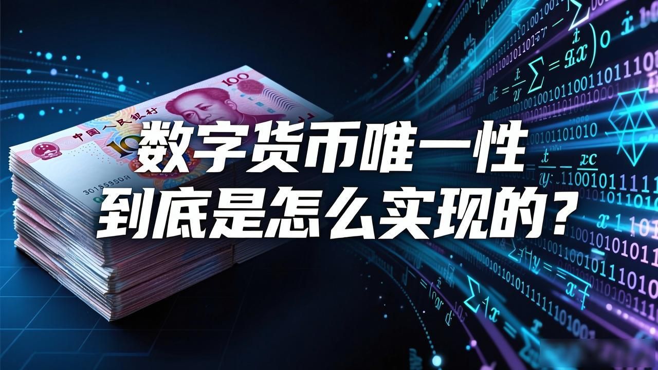 数字货币唯一性到底是怎么实现的？