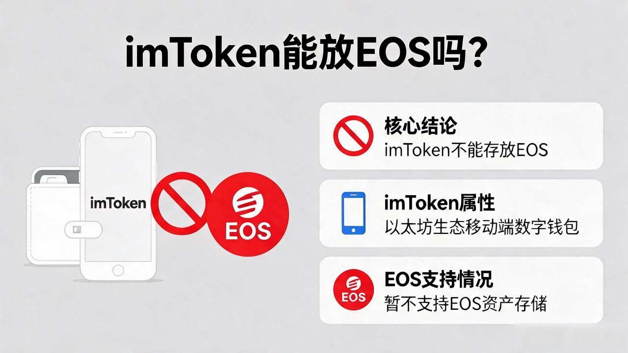 imtoken能放EOS吗？查了半天，答案就四个字