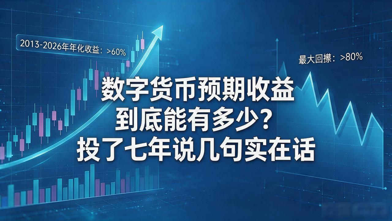 数字货币预期收益到底能有多少？投了七年说几句实在话