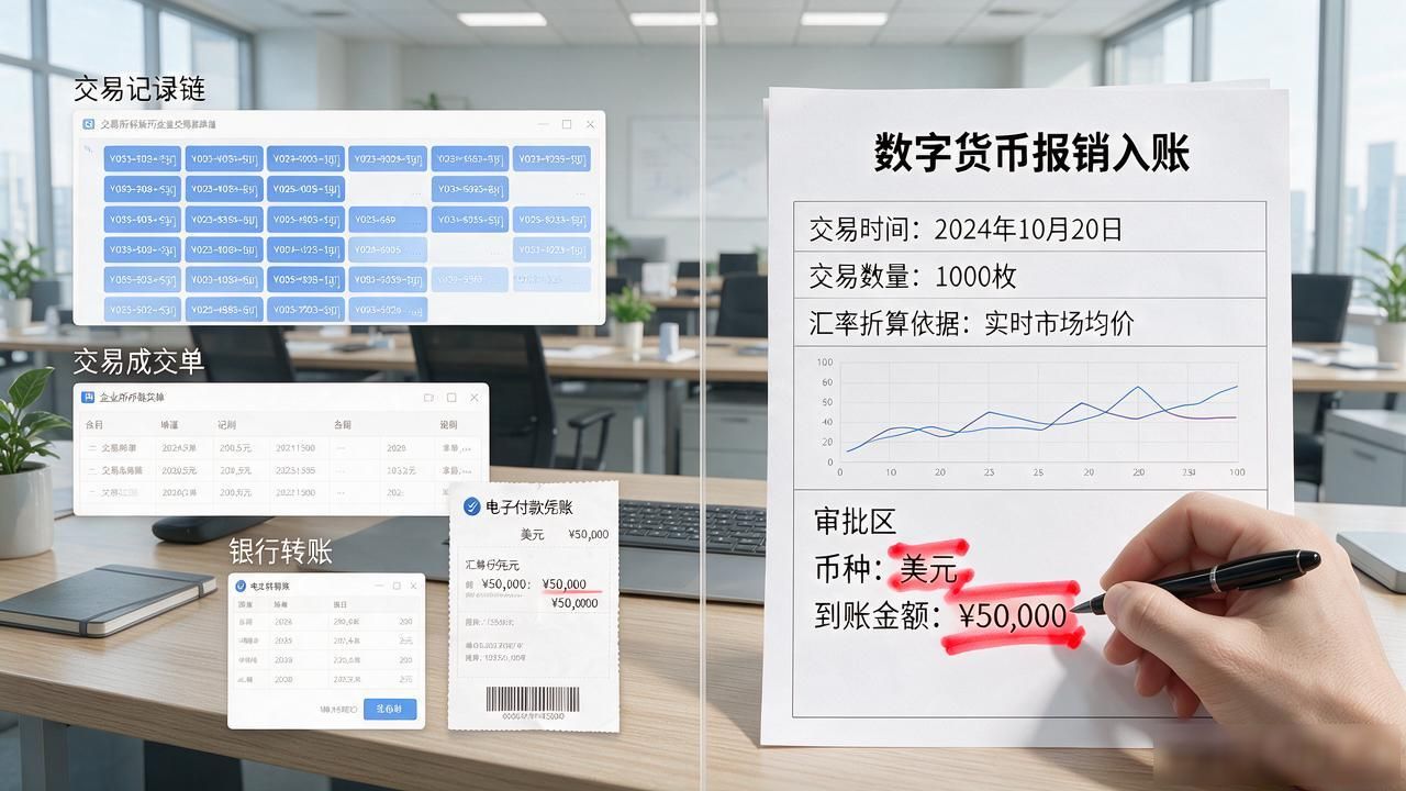 企业数字货币怎么报销入账？会计做账实操流程和避坑要点讲清楚
