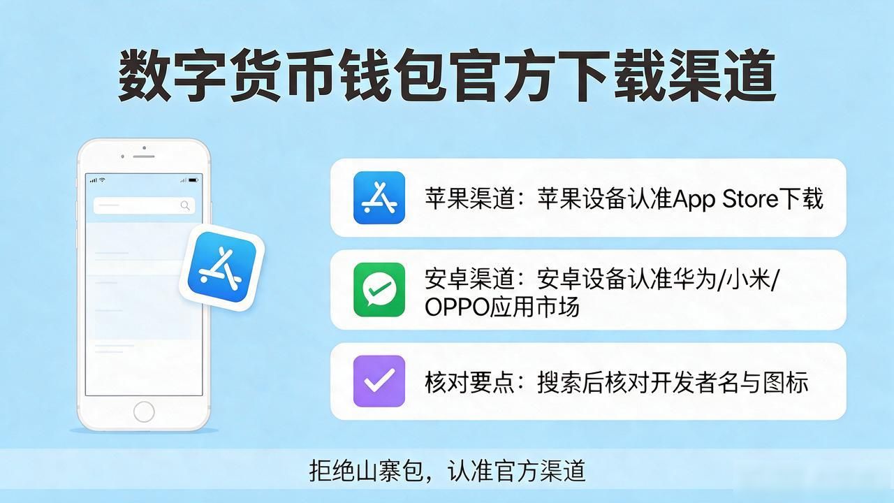 数字货币钱包哪里下载？别去小网站乱装，认准这几个官方渠道就对了