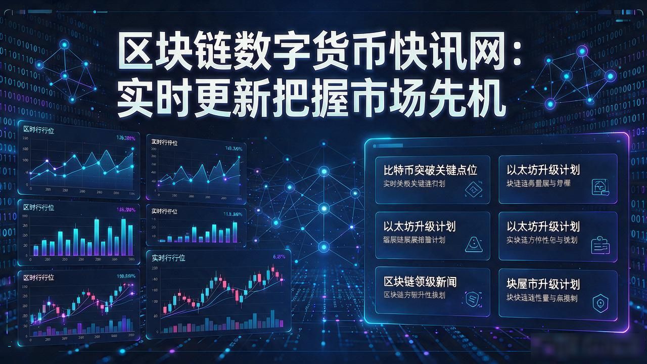 区块链数字货币快讯网：实时更新把握市场先机