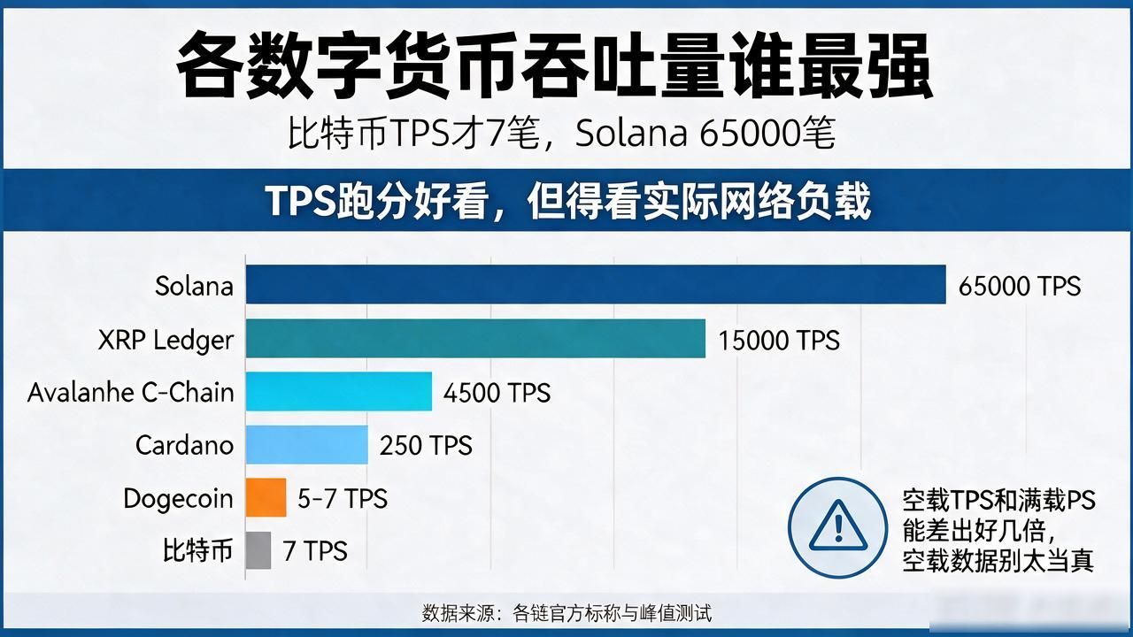 各种数字货币的tps是多少_比特币以太坊Solana各区块链TPS对比_Layer2并行架构对区块链吞吐量影响