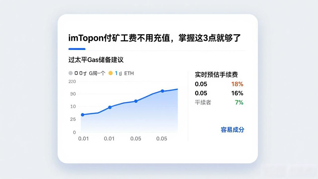 imToken付矿工费不用充值，掌握这3点就够了