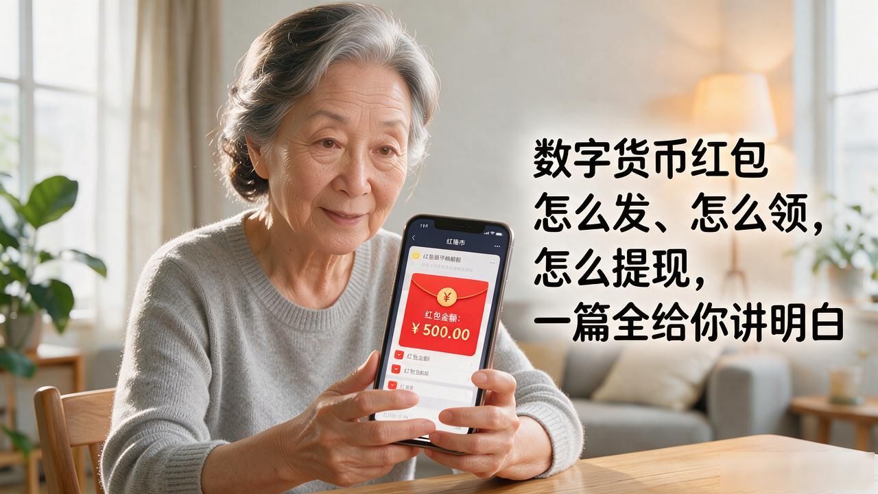 数字货币红包怎么发、怎么领、怎么提现，一篇全给你讲明白