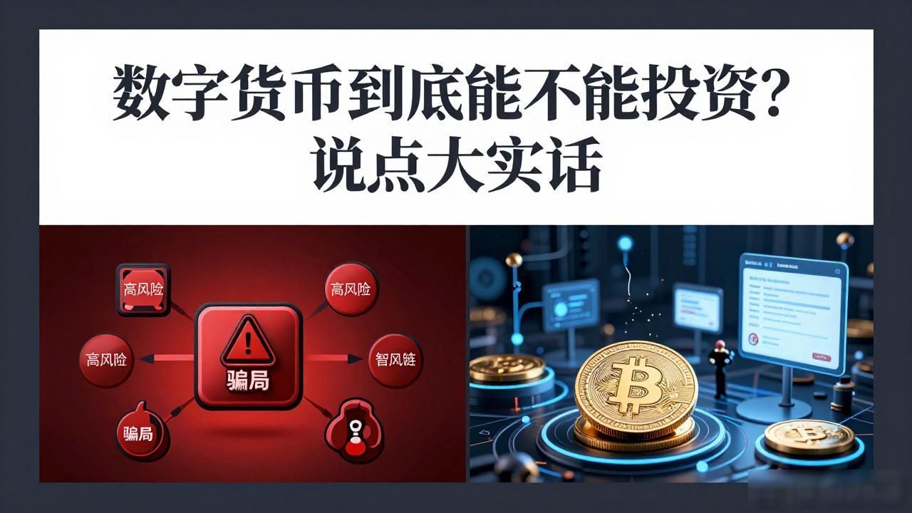 数字货币到底能不能投资？说点大实话