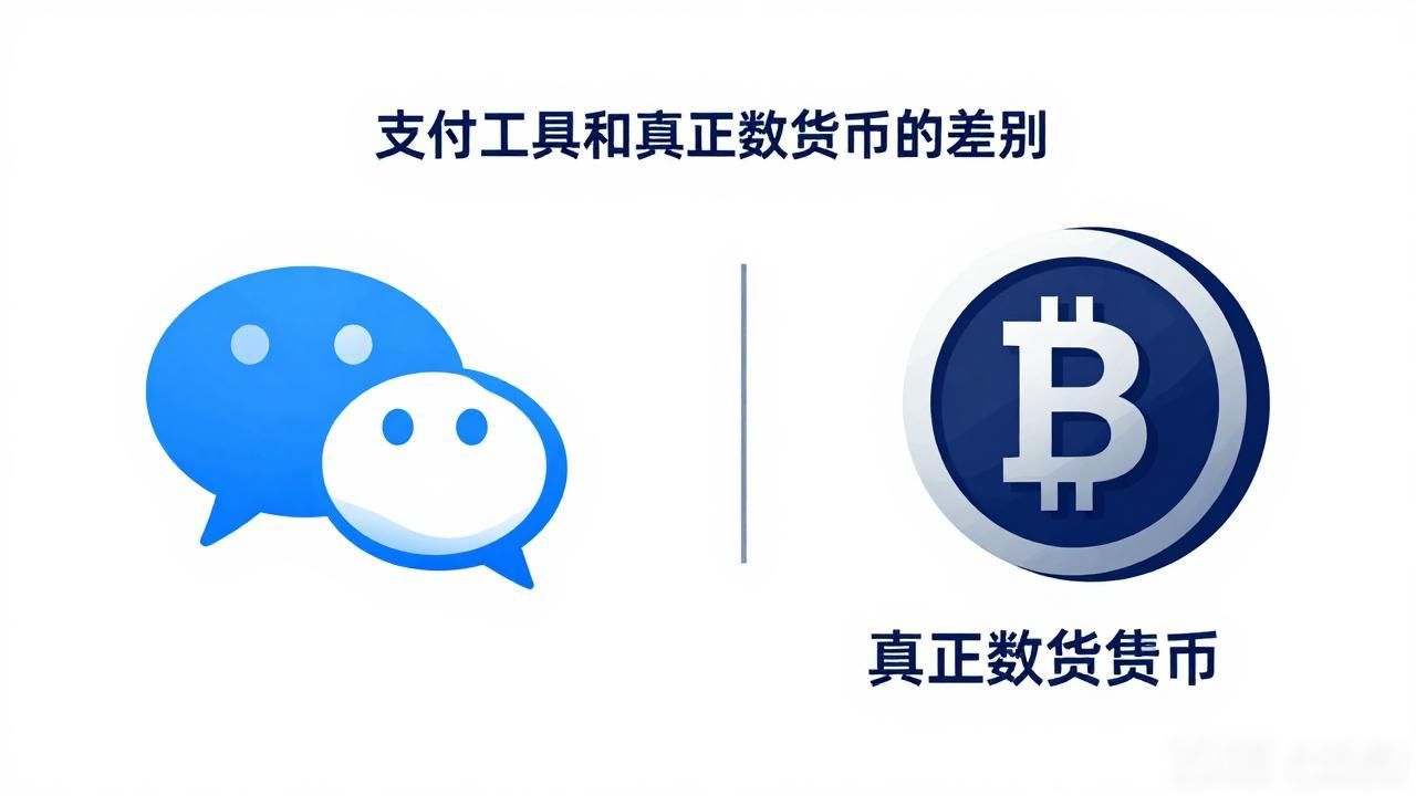 微信算是数字货币吗？弄懂支付工具和真正数字货币的差别